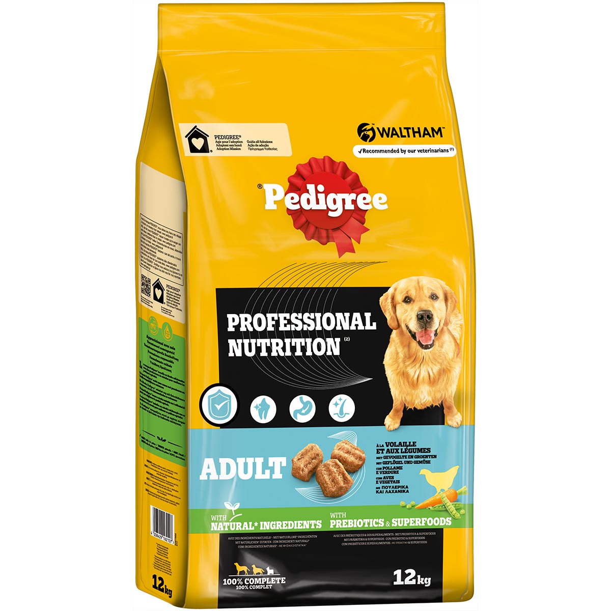 Pedigree Professional Nutrition Adult Geflügel &amp; Gemüse 12kg