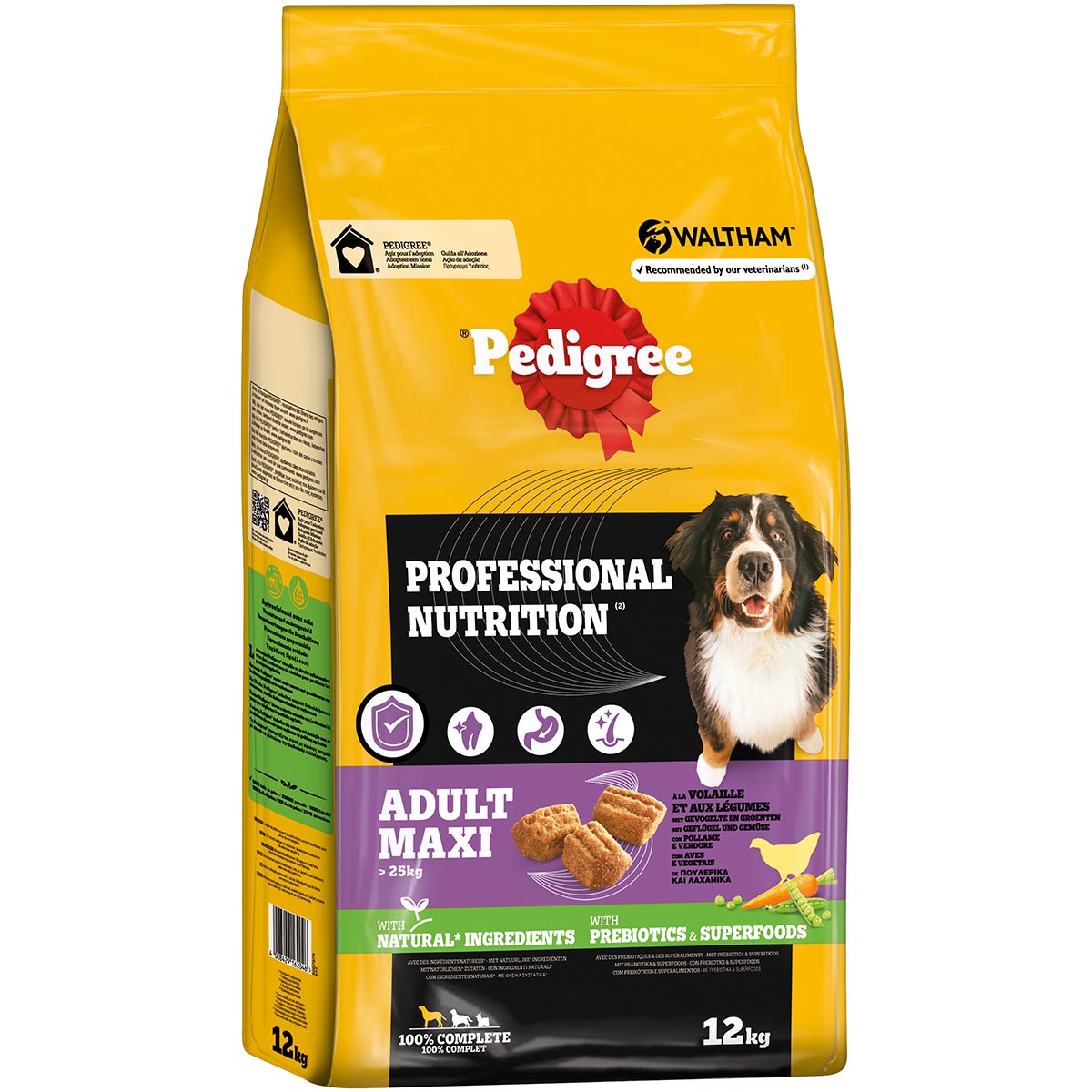 Pedigree Professional Nutrition Adult Maxi Geflügel &amp; Gemüse 12kg