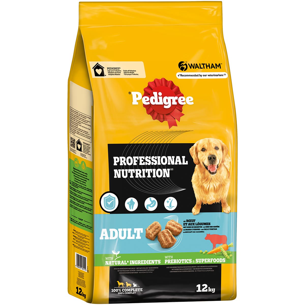 Pedigree Professional Nutrition Adult Rind &amp; Gemüse 12kg