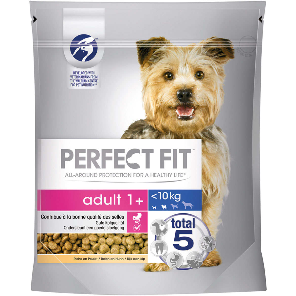 PERFECT FIT™ Hund Trocken Adult 1+ XS/S mit Huhn