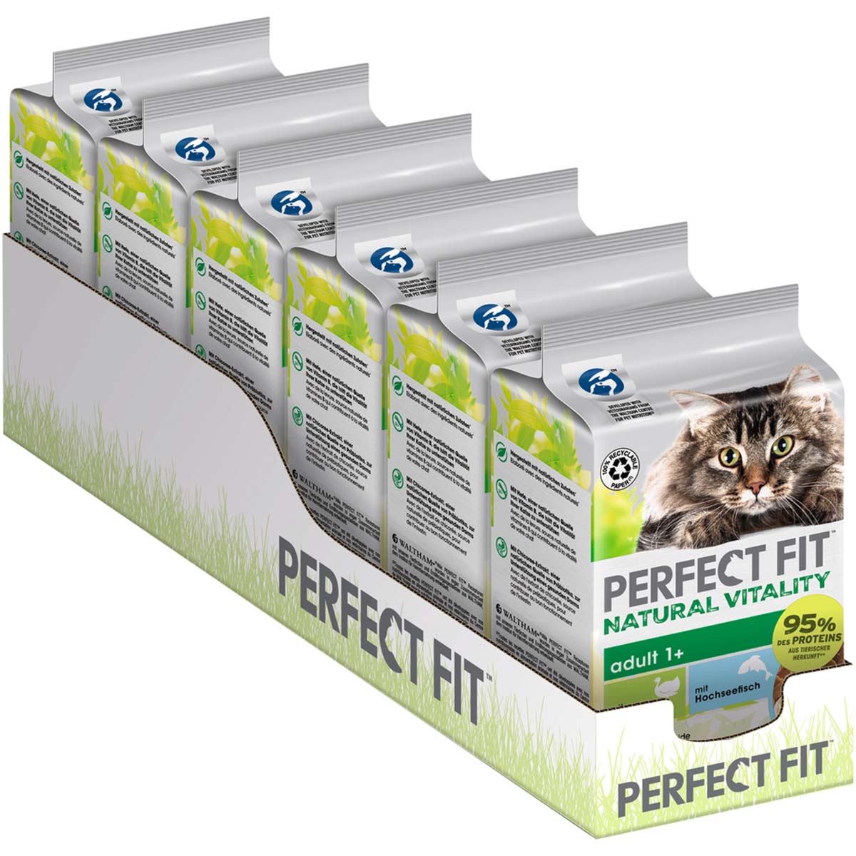 PERFECT FIT Katze Natural Vitality Adult 1+ mit Truthahn und Hochseefisch 