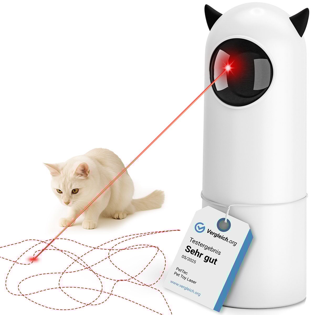 PetTec Katzenspielzeug Laserpointer