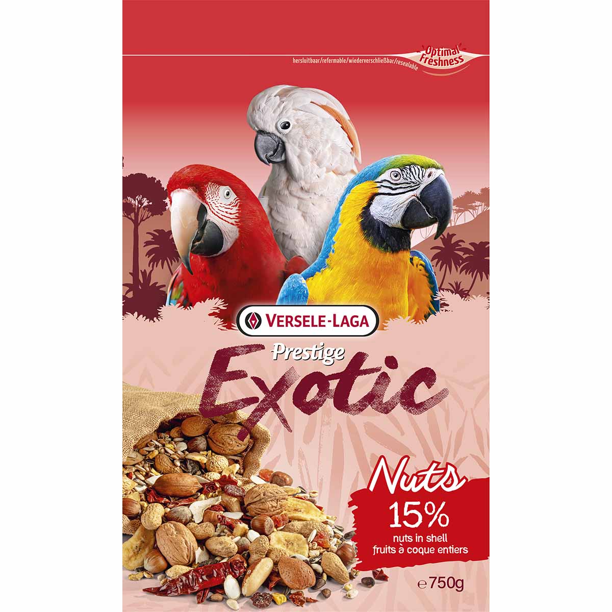 Versele Laga Prestige Premium Papageien Exotic Nuts Mix