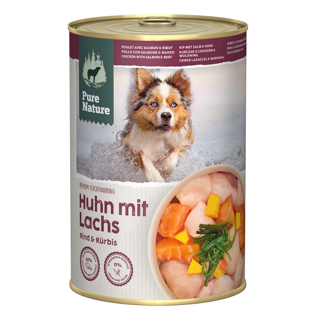 Pure Nature ADULT Huhn mit Lachs &amp; Rind