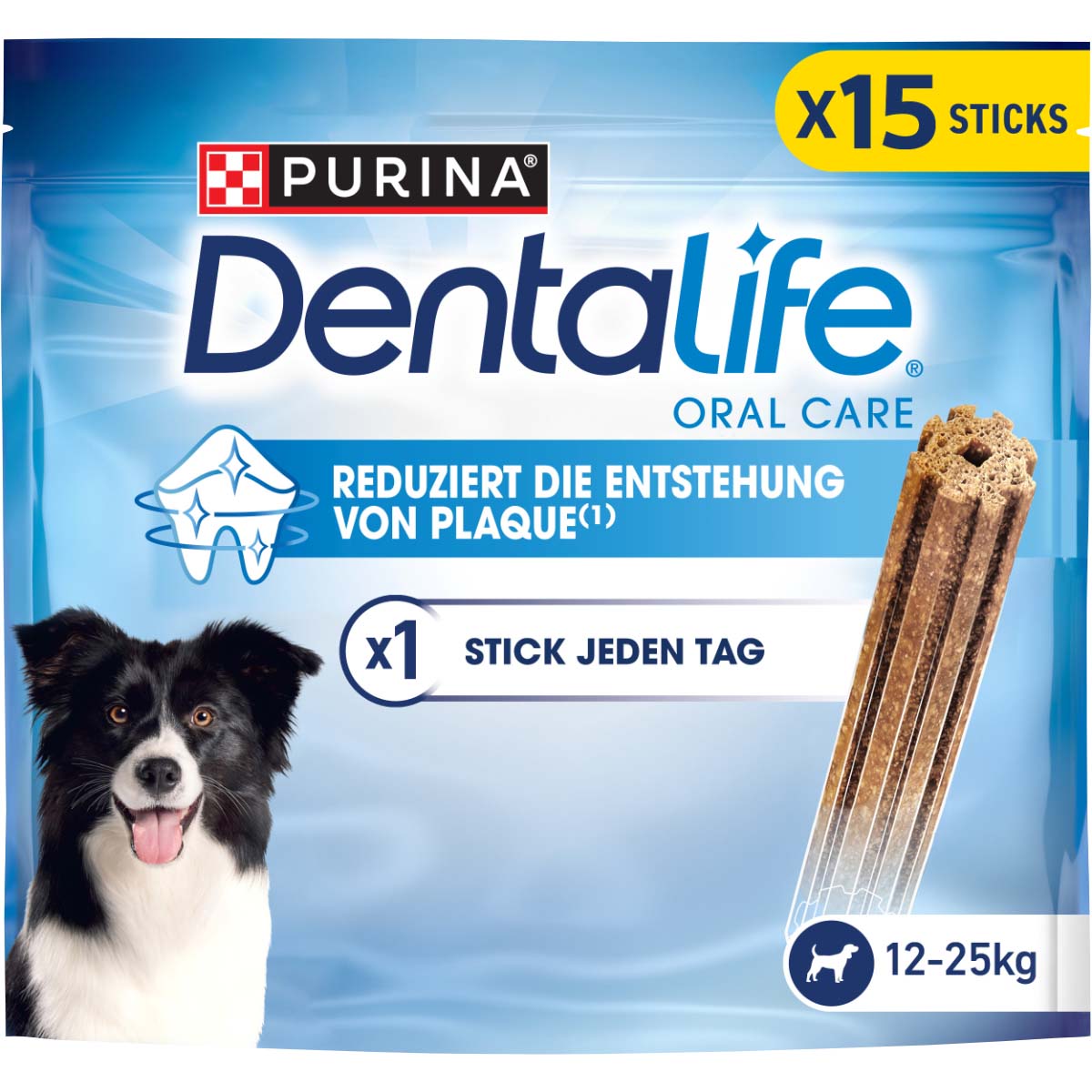 Purina DentaLife Tägliche Zahnpflege-Snacks für mittelgroße Hunde Maxipack