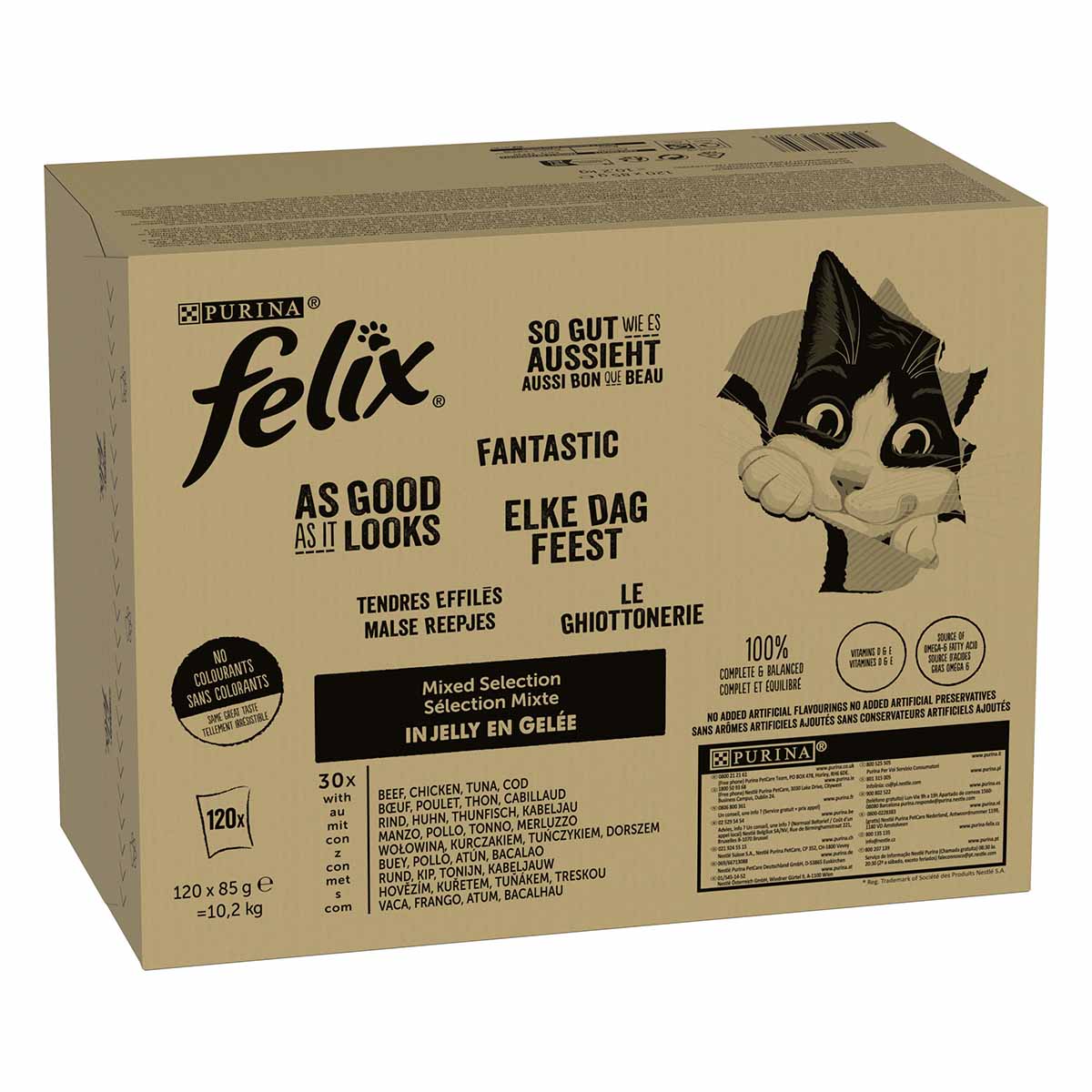 FELIX So gut wie es aussieht Mix in Gelee 120x85g