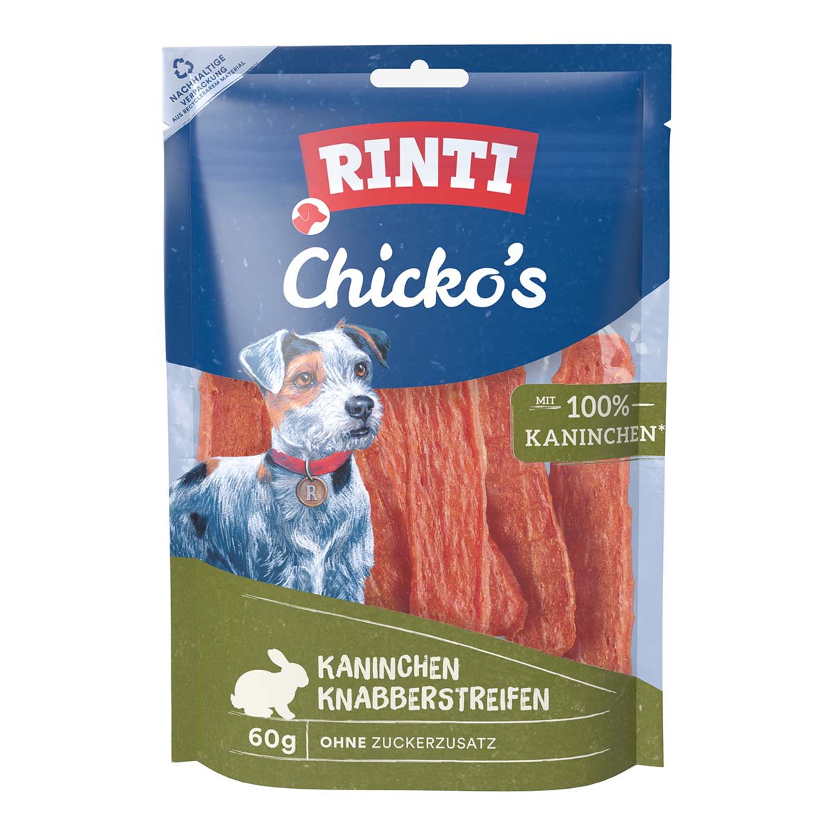 Rinti Hundesnack Extra Chicko 100% Kaninchen