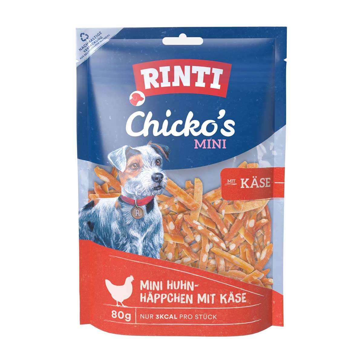 Rinti Extra Chicko Mini Huhn-Häppchen mit Käse