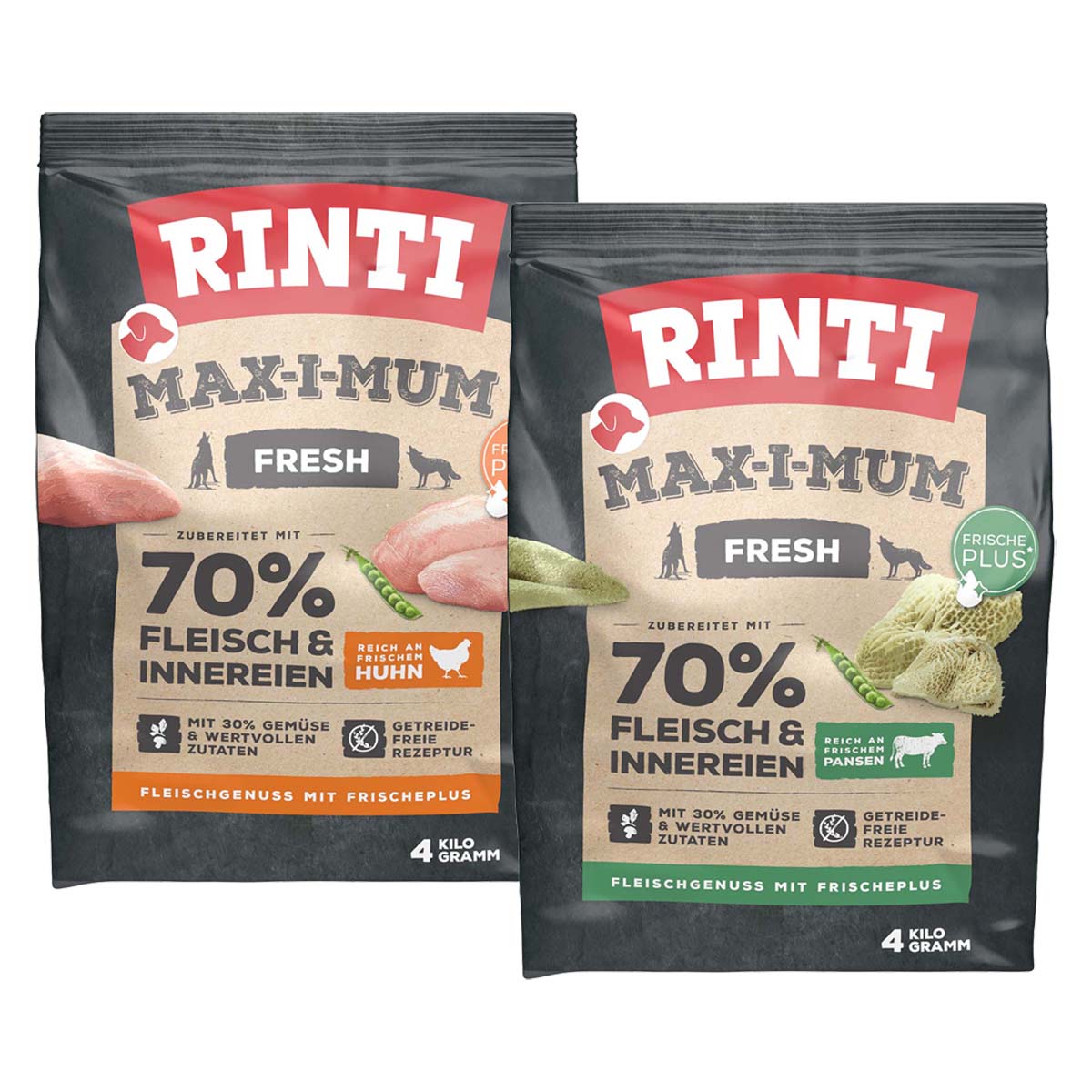 Rinti Max-i-Mum Huhn und Pansen Mixpaket