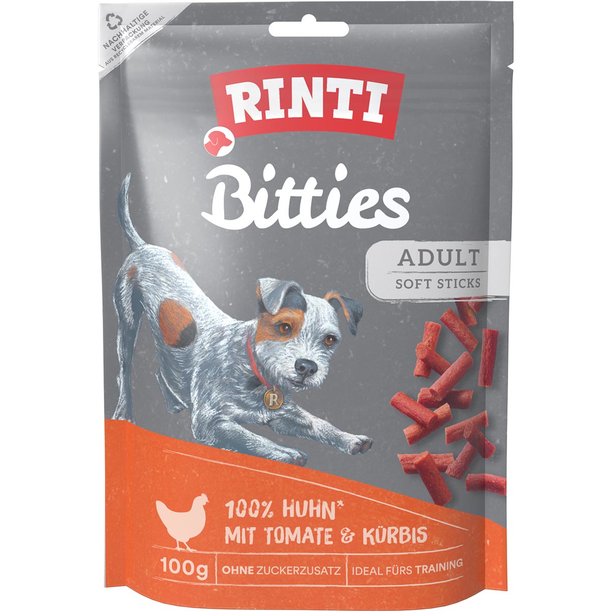 RINTI Bitties Huhn mit Tomate & Kürbis