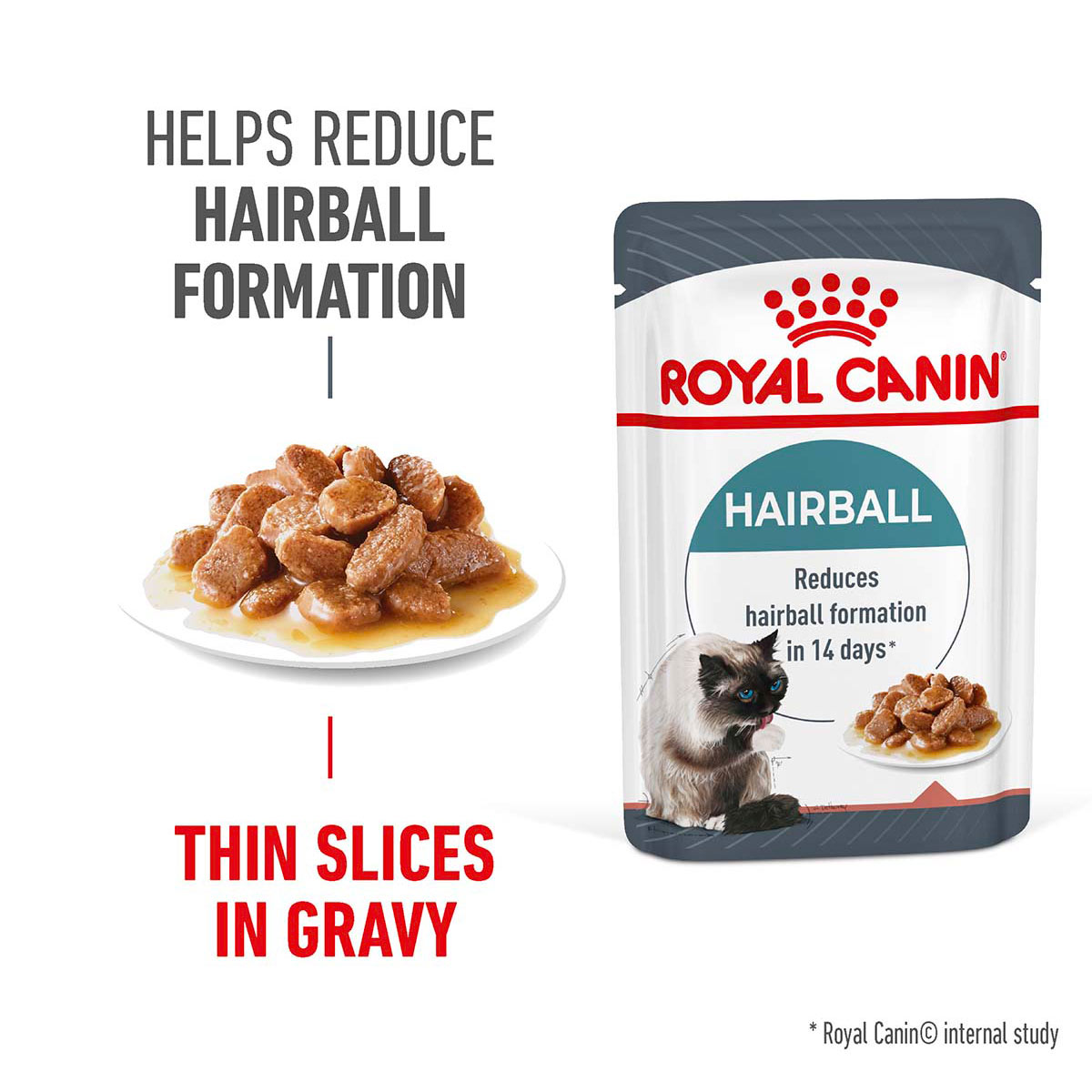 ROYAL CANIN HAIRBALL CARE Katzennahrung trocken gegen Haarballenbildung Gravy