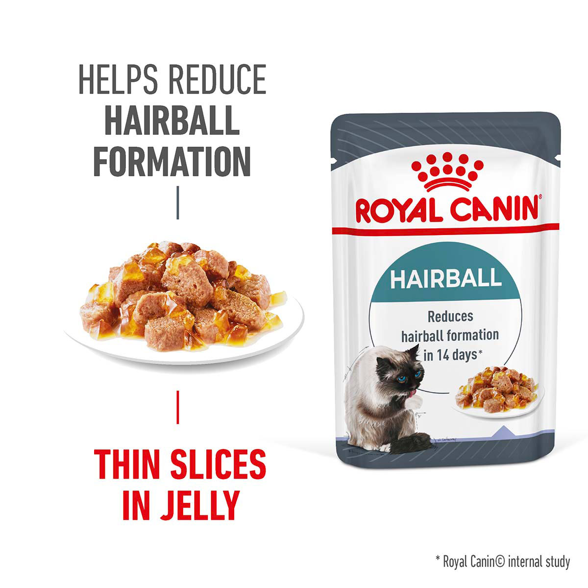 ROYAL CANIN HAIRBALL CARE Katzennahrung trocken gegen Haarballenbildung Jelly