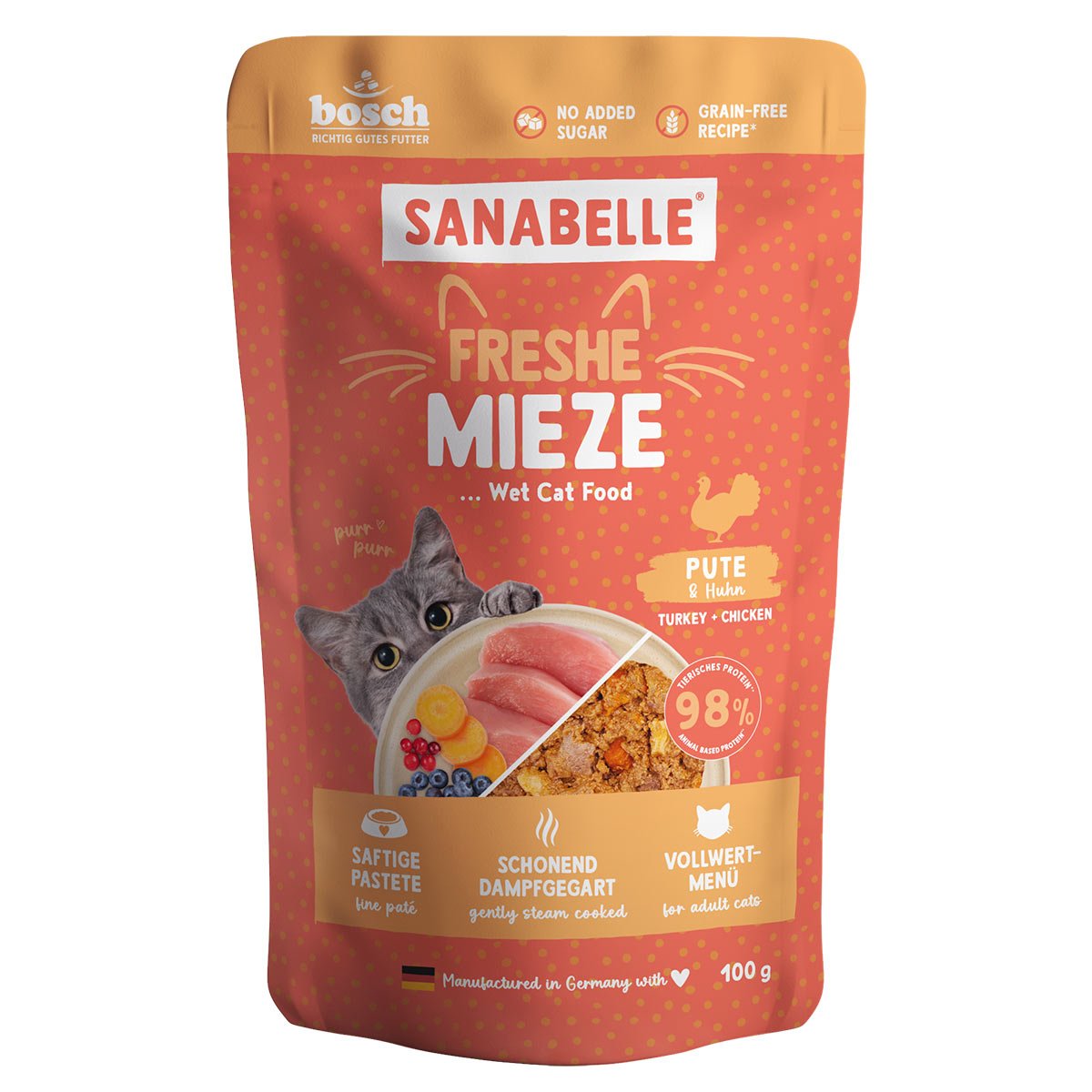 Sanabelle Freshe Mieze Pute &amp; Huhn