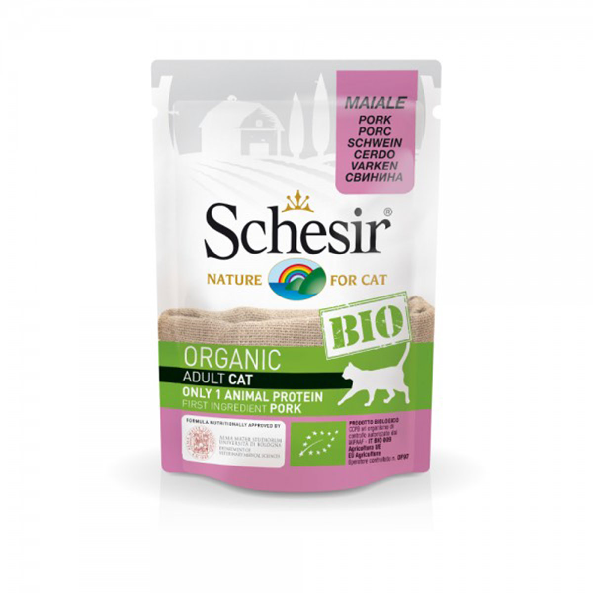 Schesir Cat Bio Schwein