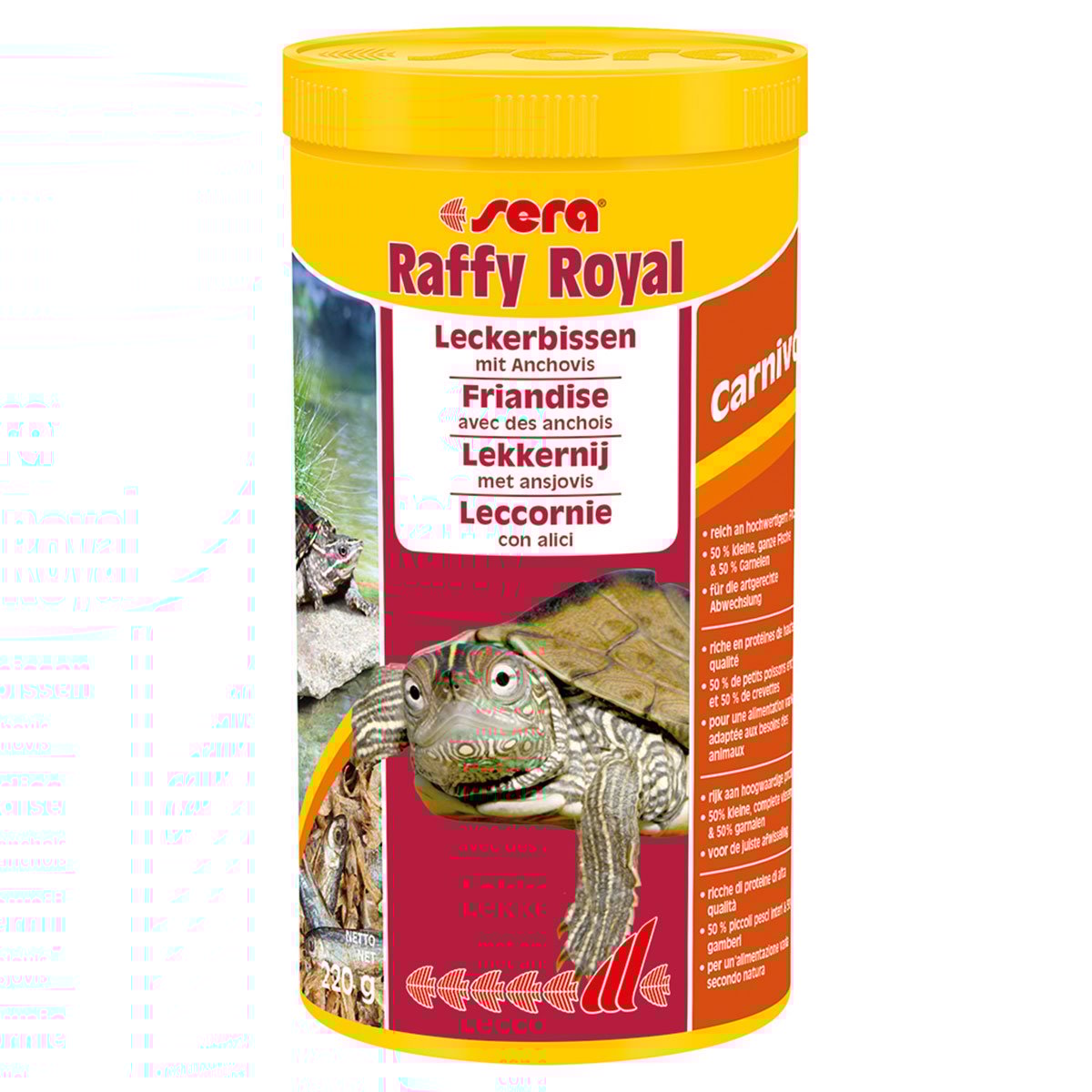 Sera Schildkrötenfutter Raffy Royal