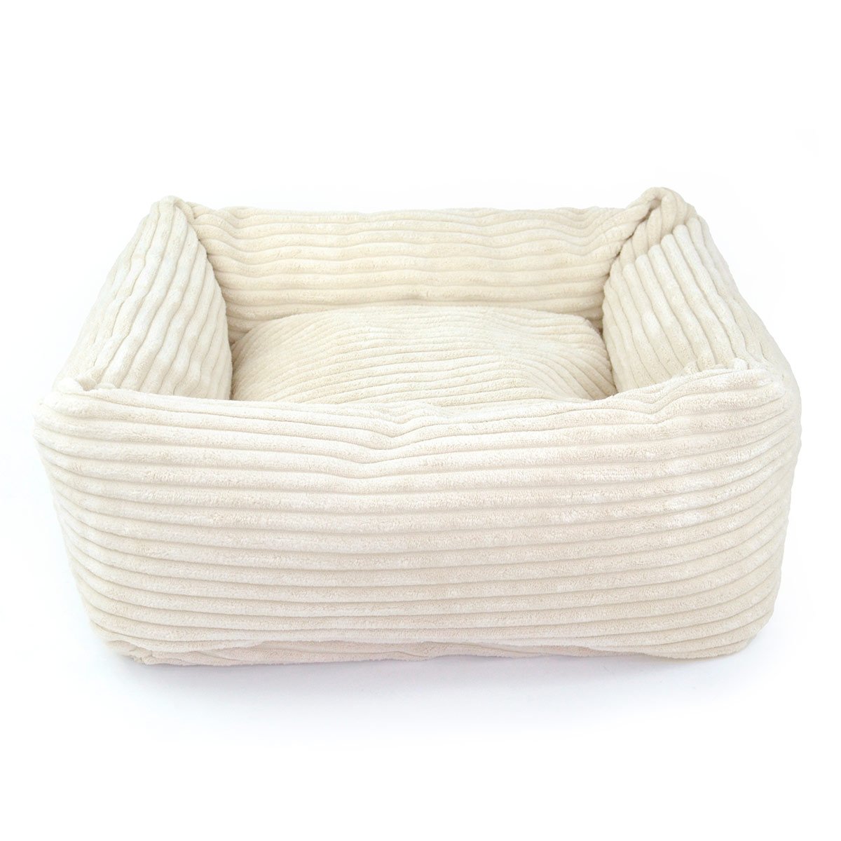 Stylecats Katzenbett Cord Rimini 40x40 cm beige | Gebrauchtware