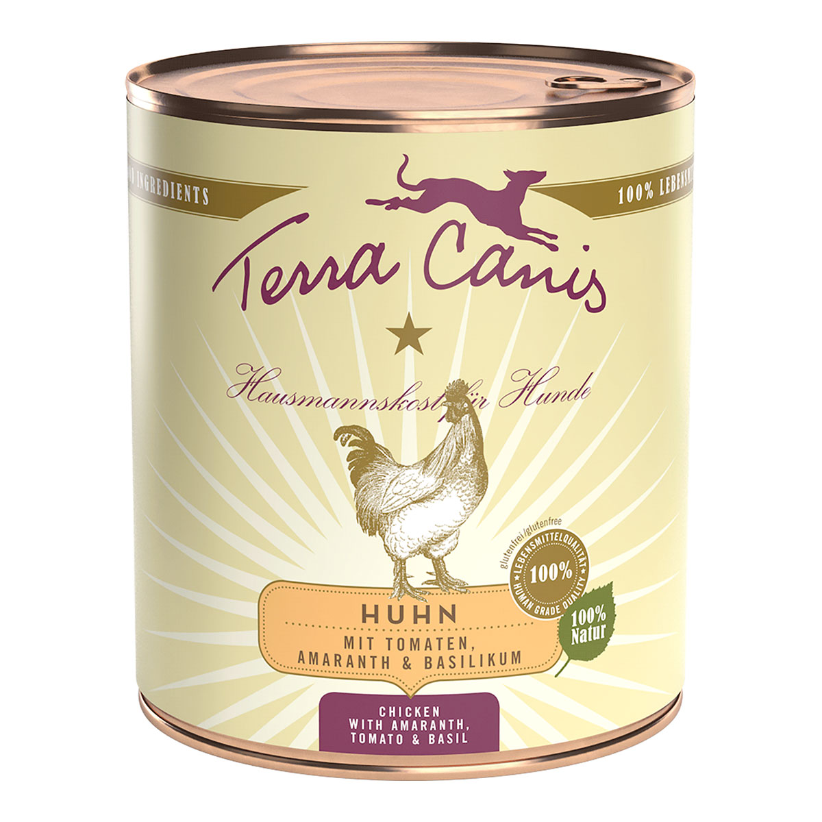 Terra Canis CLASSIC – Huhn mit Tomate, Amaranth und Basilikum 