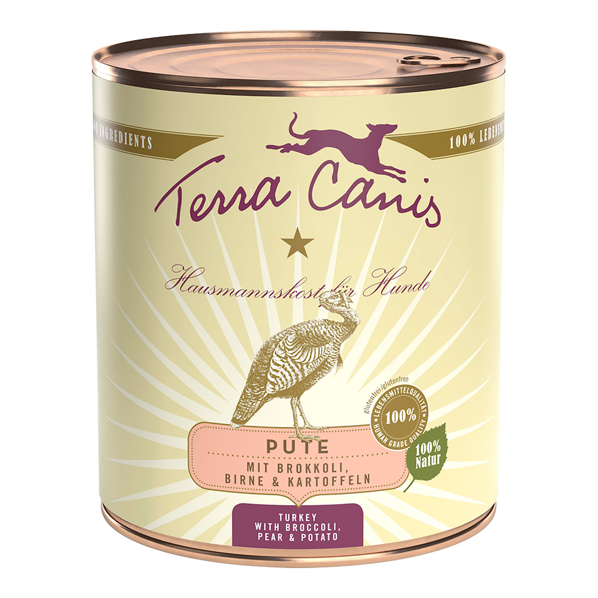 Terra Canis CLASSIC – Pute mit Brokkoli, Birne und Kartoffel 