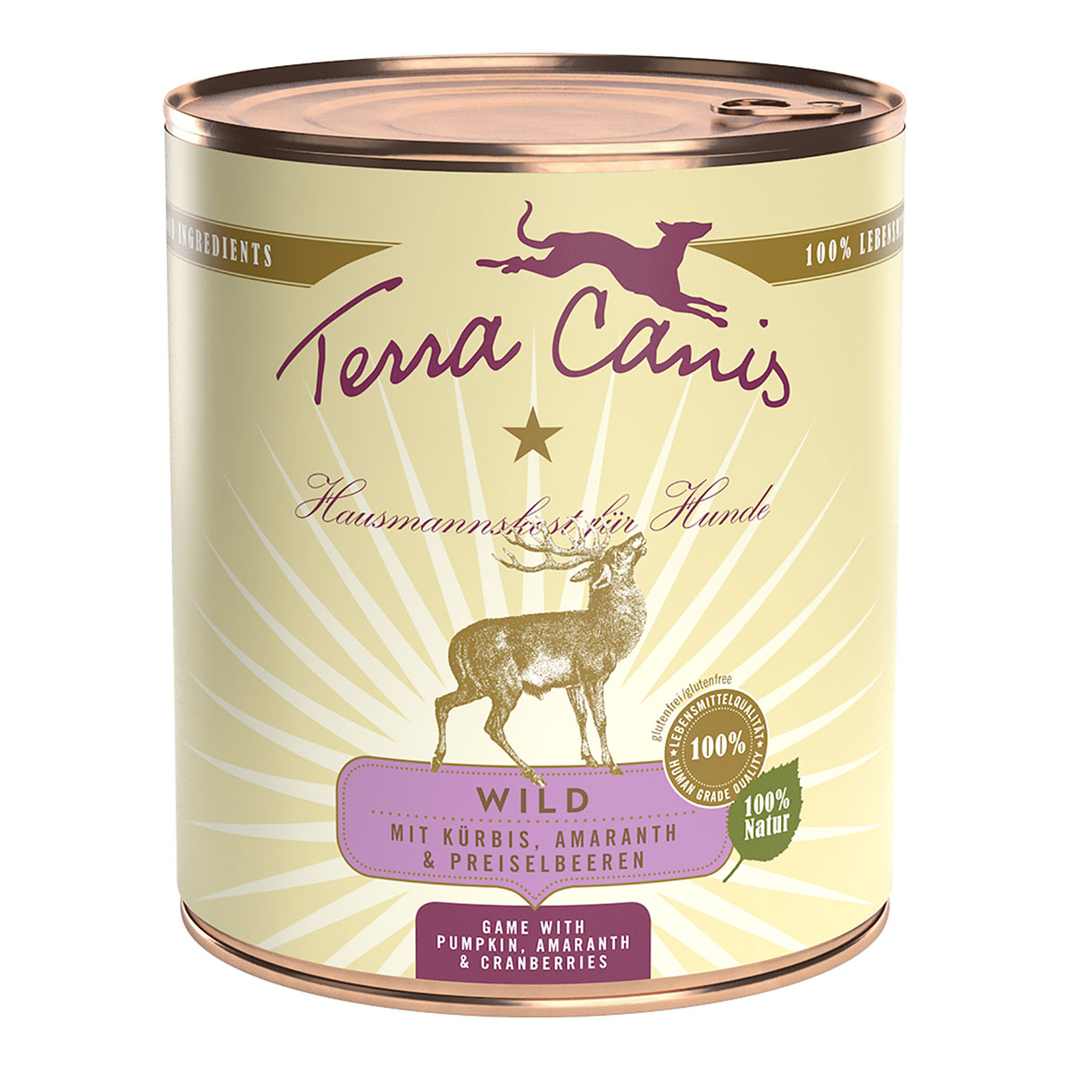 Terra Canis CLASSIC – Wild mit Kürbis, Amaranth und Preiselbeere 