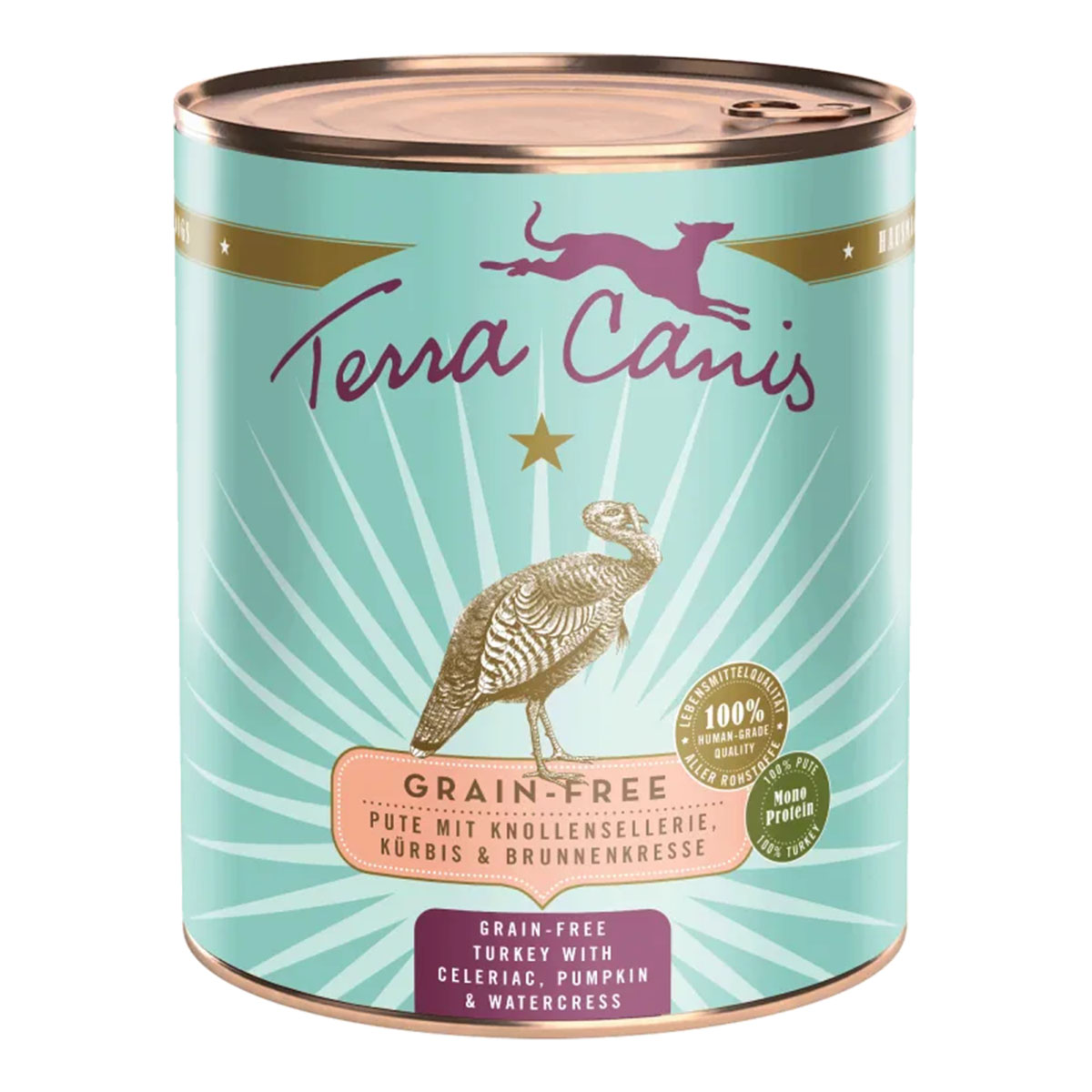 Terra Canis getreidefrei Pute mit Sellerie, Kürbis und Brunnenkresse