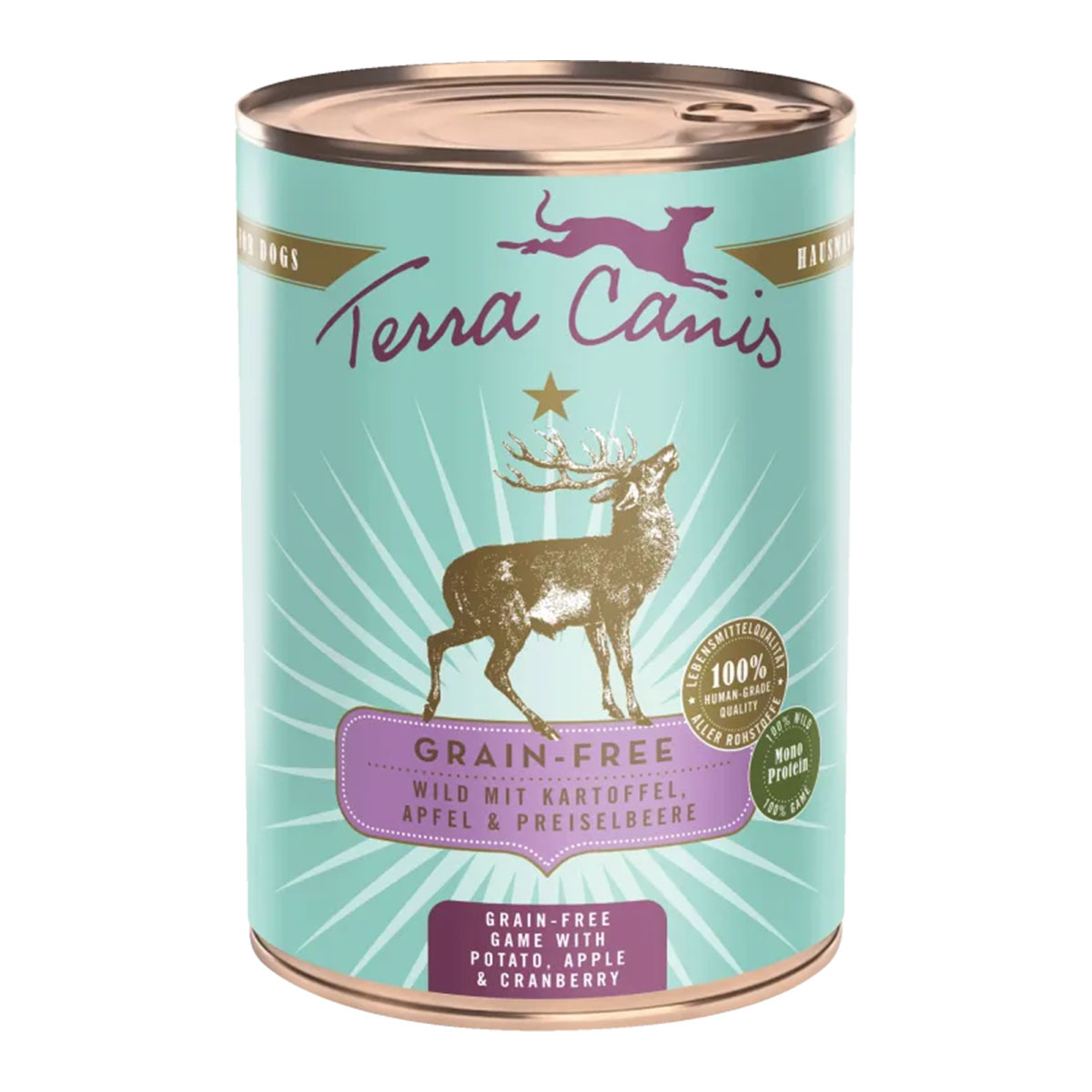 Terra Canis getreidefrei Wild mit Kartoffeln, Apfel und Preiselbeeren