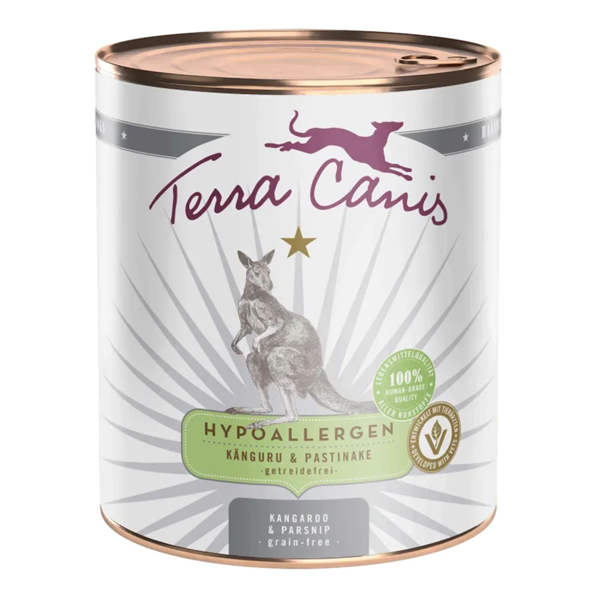 Terra Canis HYPOALLERGEN – Känguru mit Pastinake