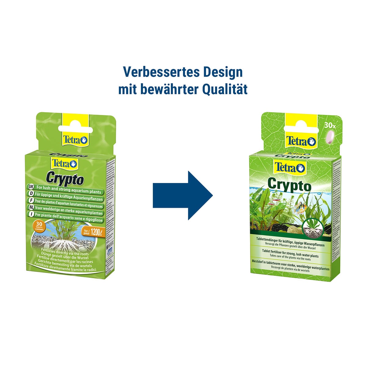 Eisen Dünger Aquarium TETRA Crypto Düngertabletten - 10 Stück Wurzeldünger  Für Aquarium Pflanzen Tetra Crypto Pflanzentabletten