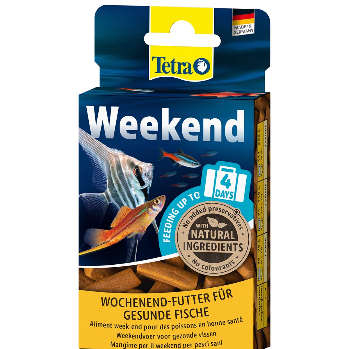 TetraMin Wochenendfutter Weekend 20 Sticks
