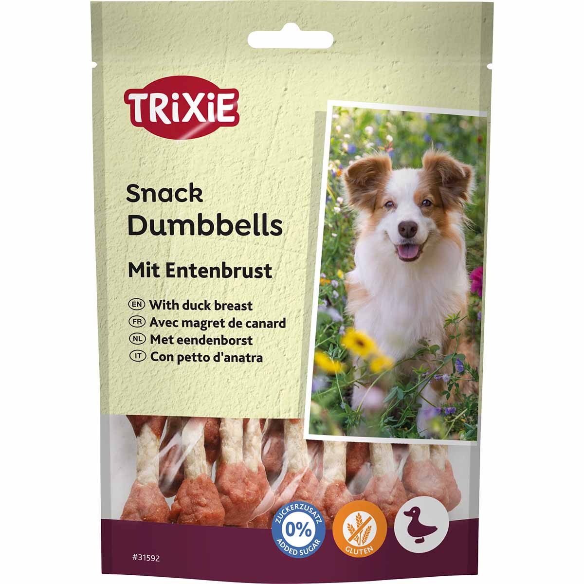 Trixie Hundesnack Dumbbells mit Entenbrust