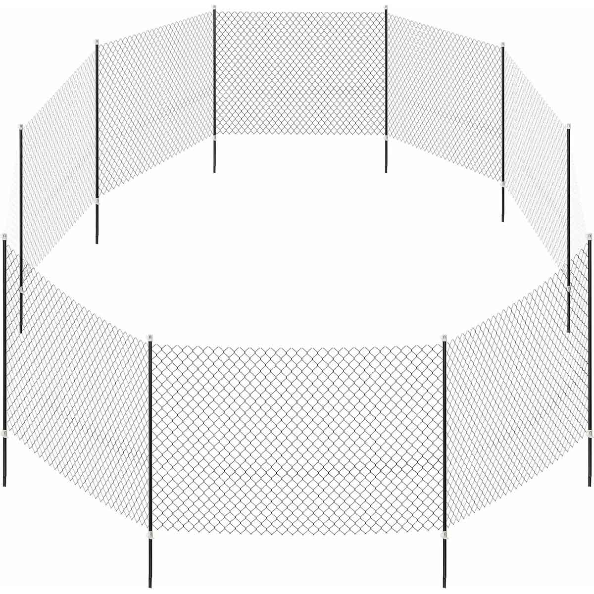 Trixie Mobiler Hundezaun schwarz 15 m | Gebrauchtware