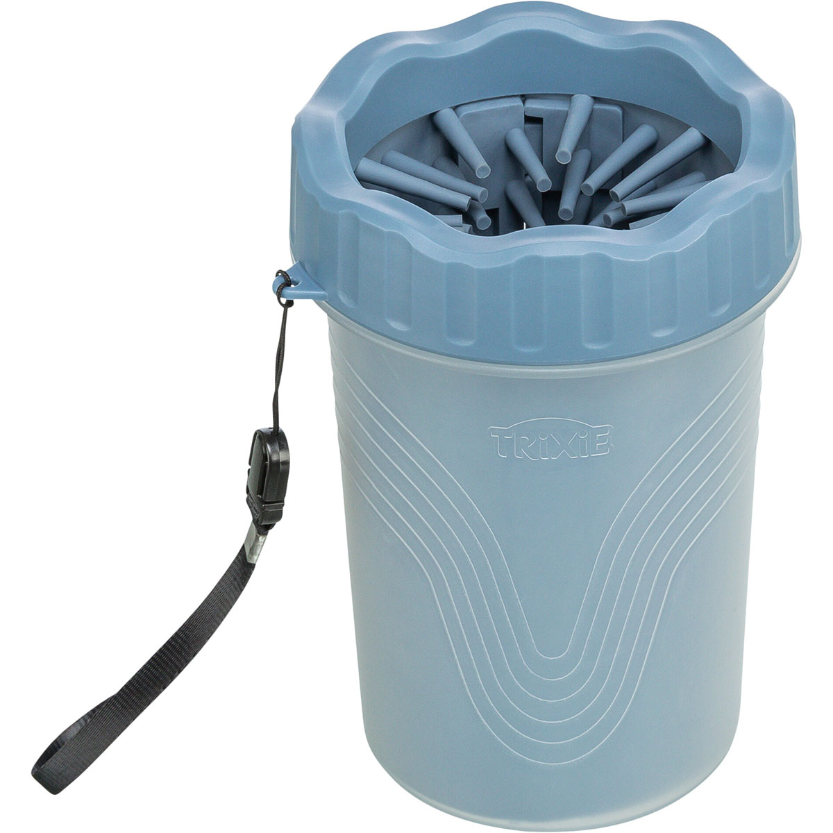 Trixie Pfotenreiniger blau/grau