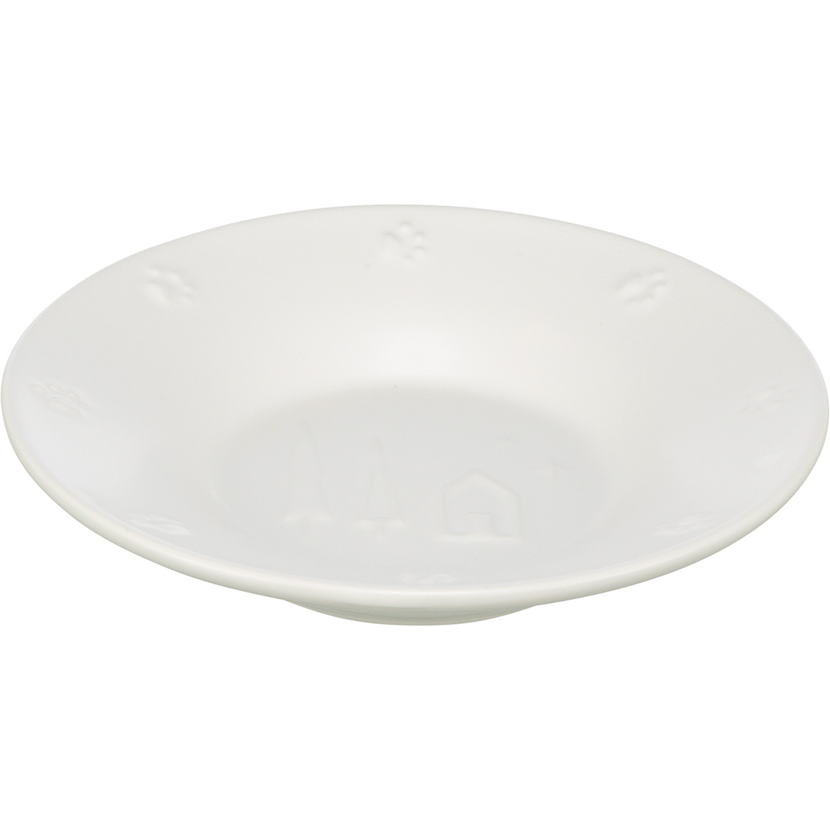 TRIXIE Xmas Keramiknapf, 0,2 l/ø 16cm, weiß