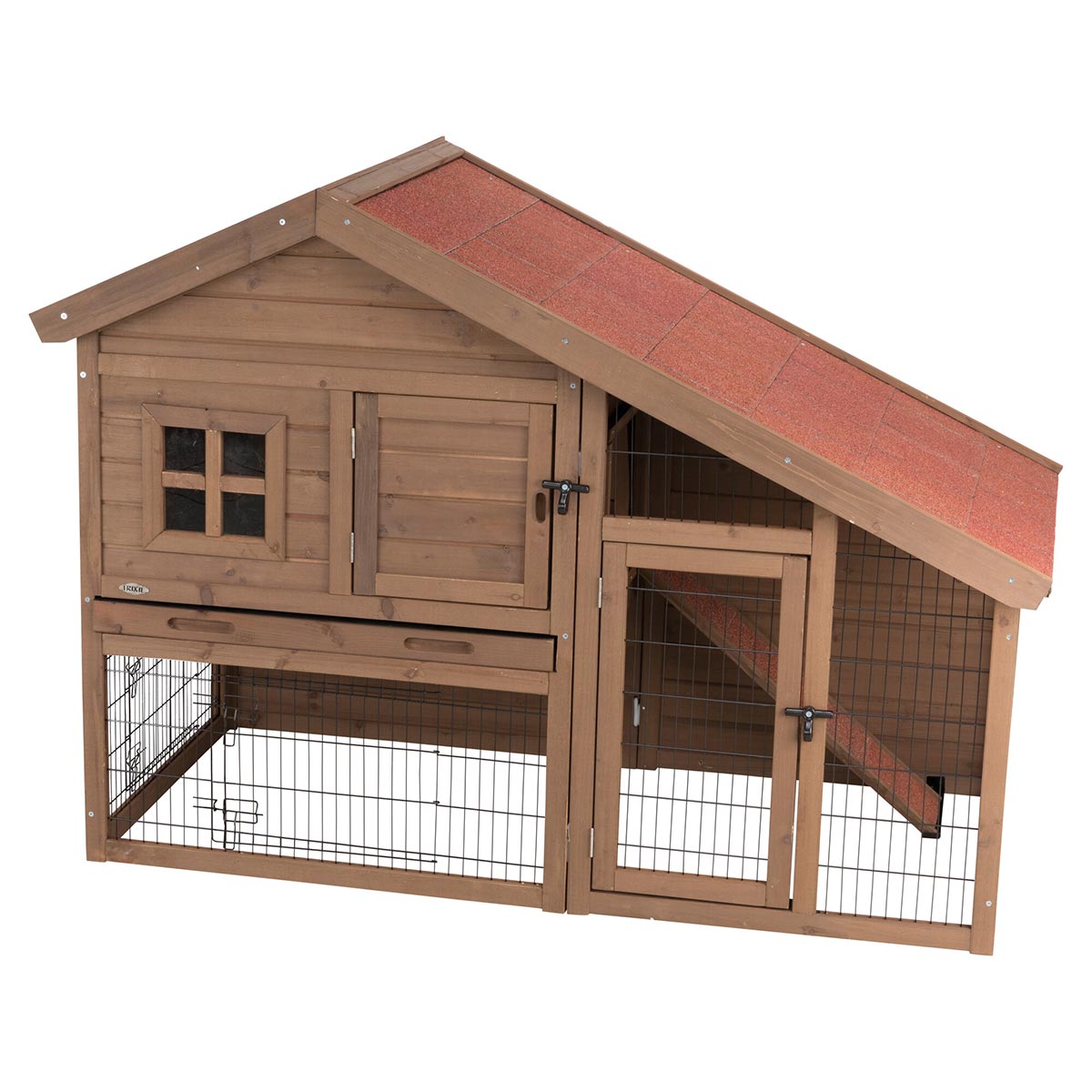 Trixie Kleintierstall mit Freilauf 2-stöckig