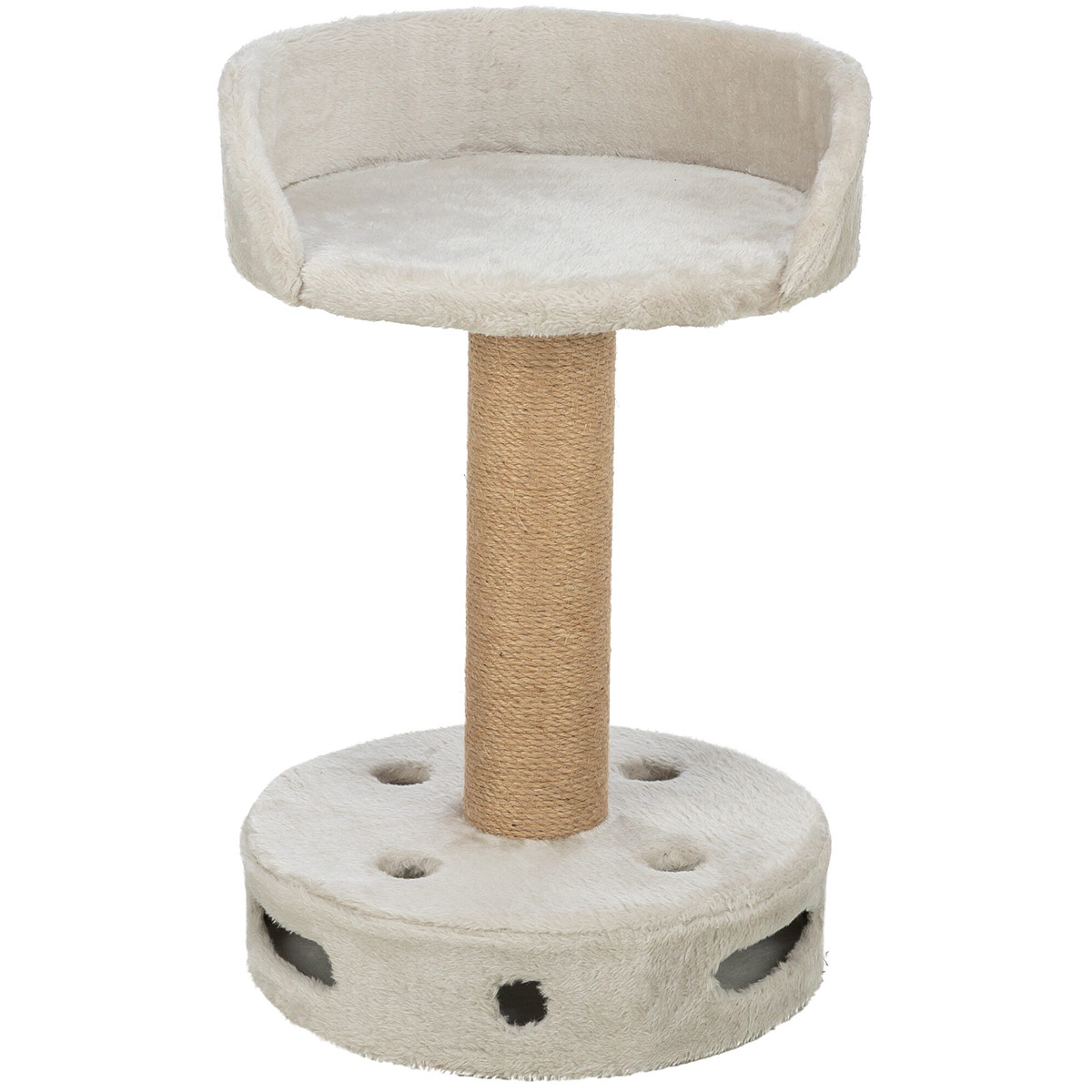 Trixie Kratzstamm Dalia mit Spielfuß grau 54 cm