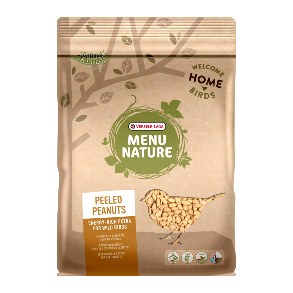 Versele Laga Menu Nature Peeled Peanuts 1kg