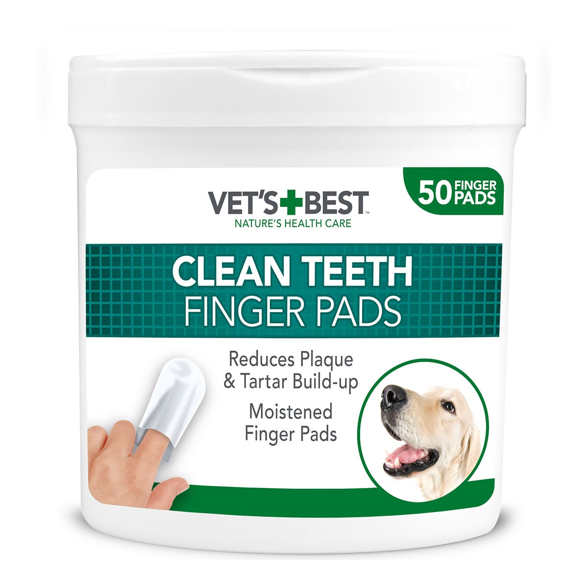 Vet's Best Zahnpflege Fingerpads 50 Stück
