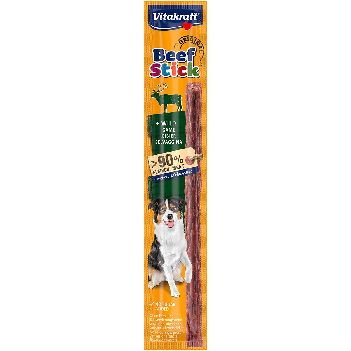 Vitakraft Hundesnack Beef-Stick mit Wild