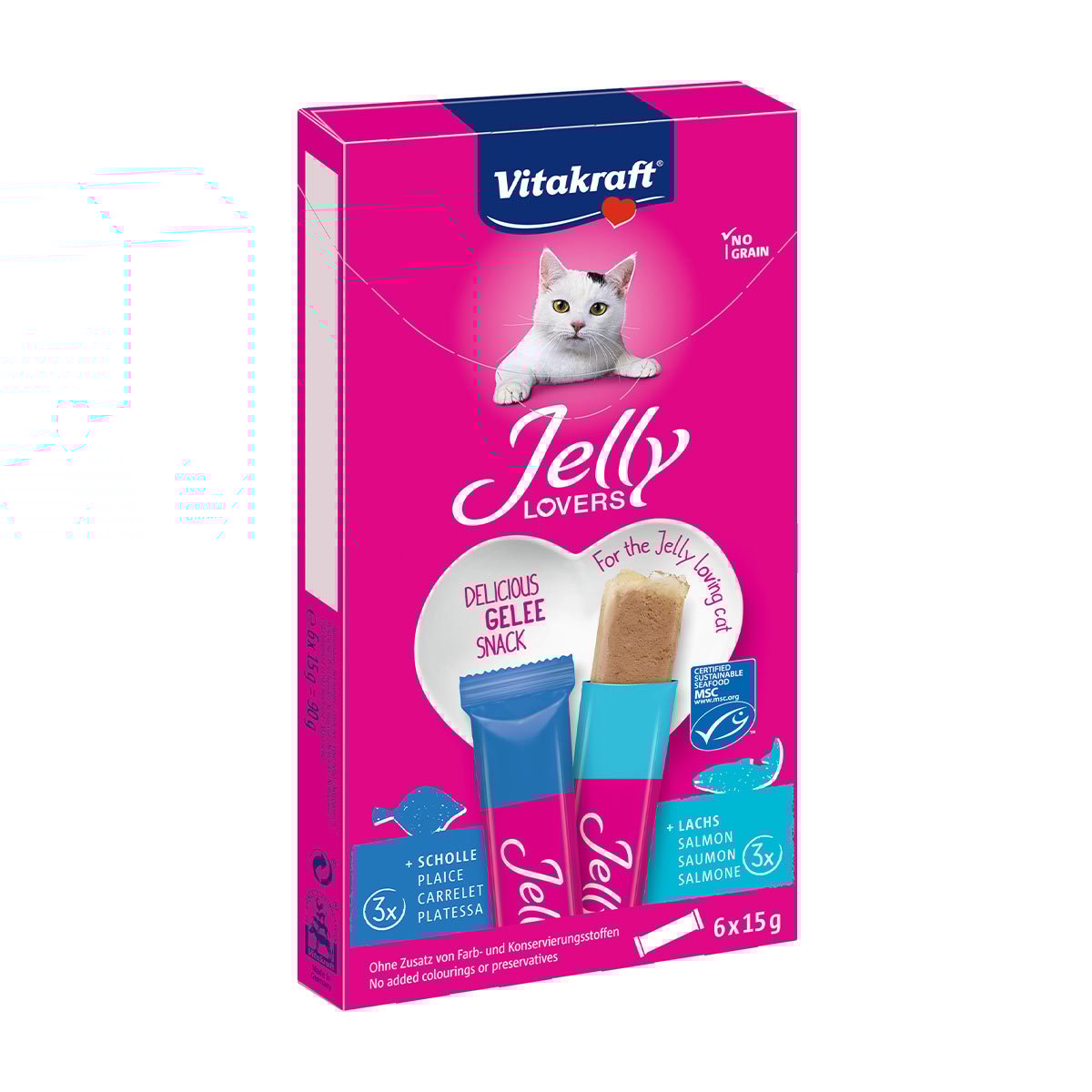 Vitakraft Jelly Lovers Lachs und Scholle