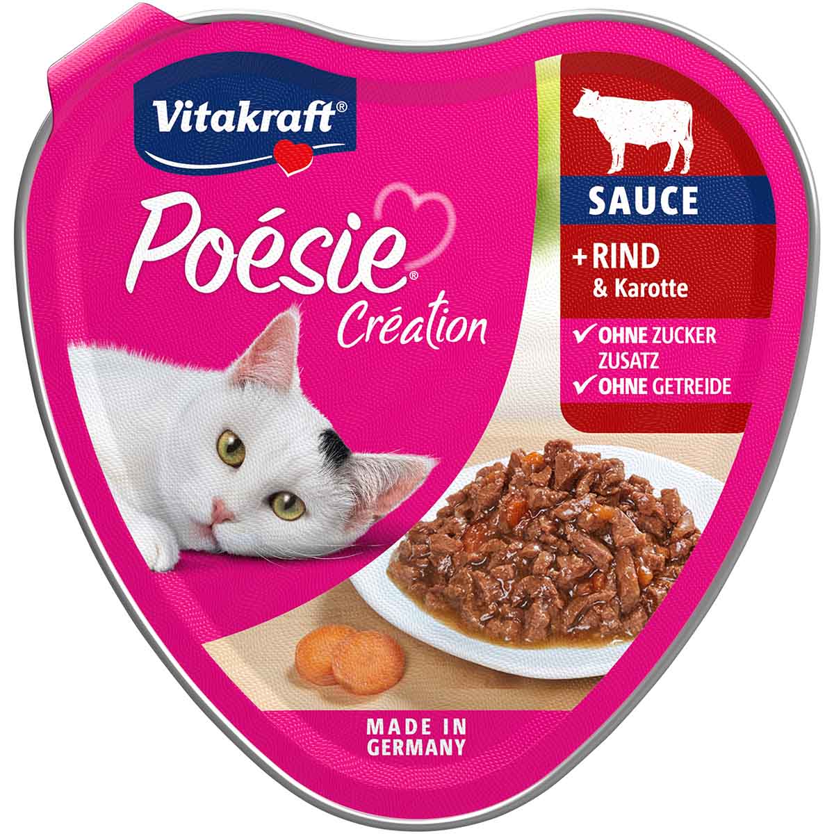 Vitakraft Poésie Création mit Rind &amp; Karotte