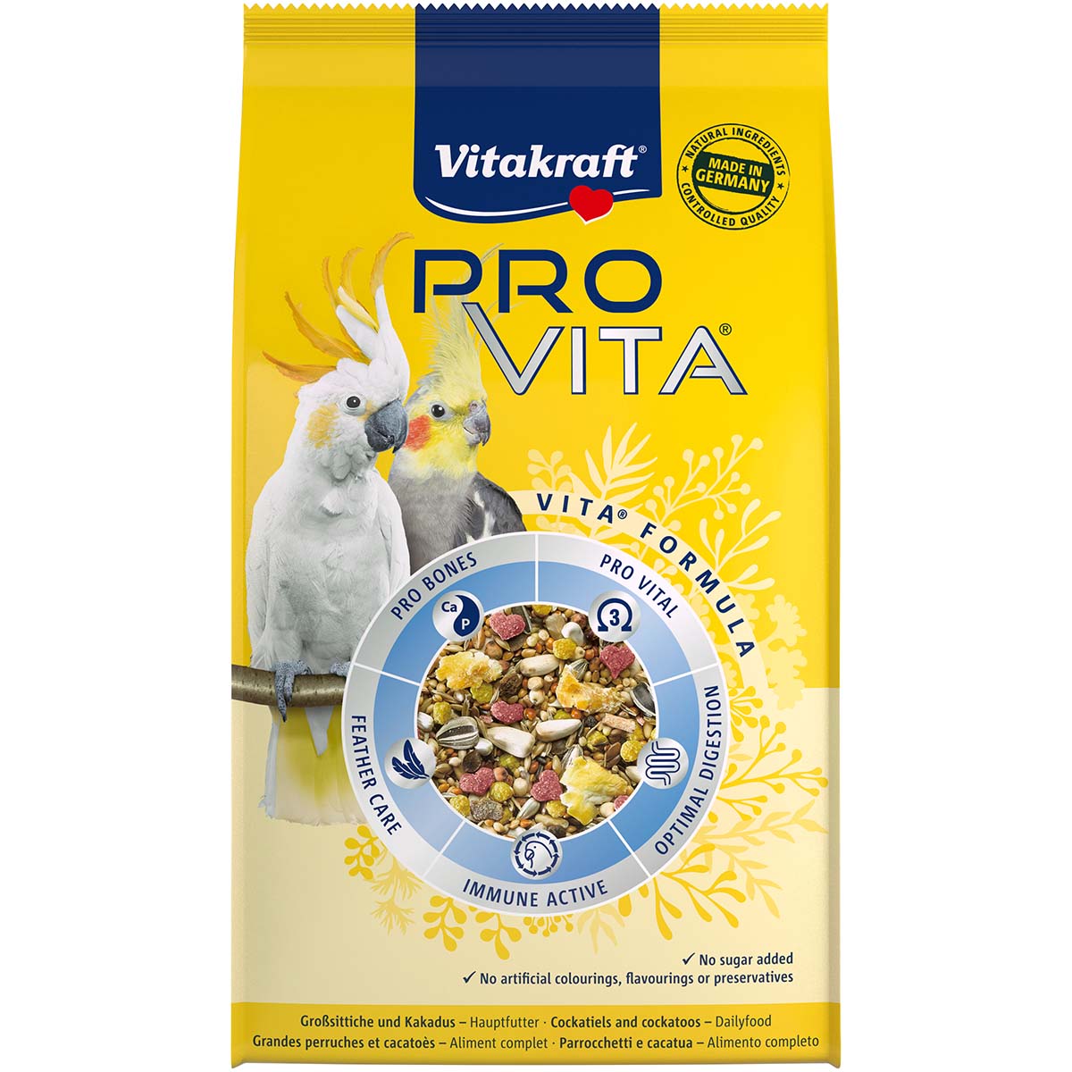 Vitakraft Vogelfutter Pro Vita Großsittich