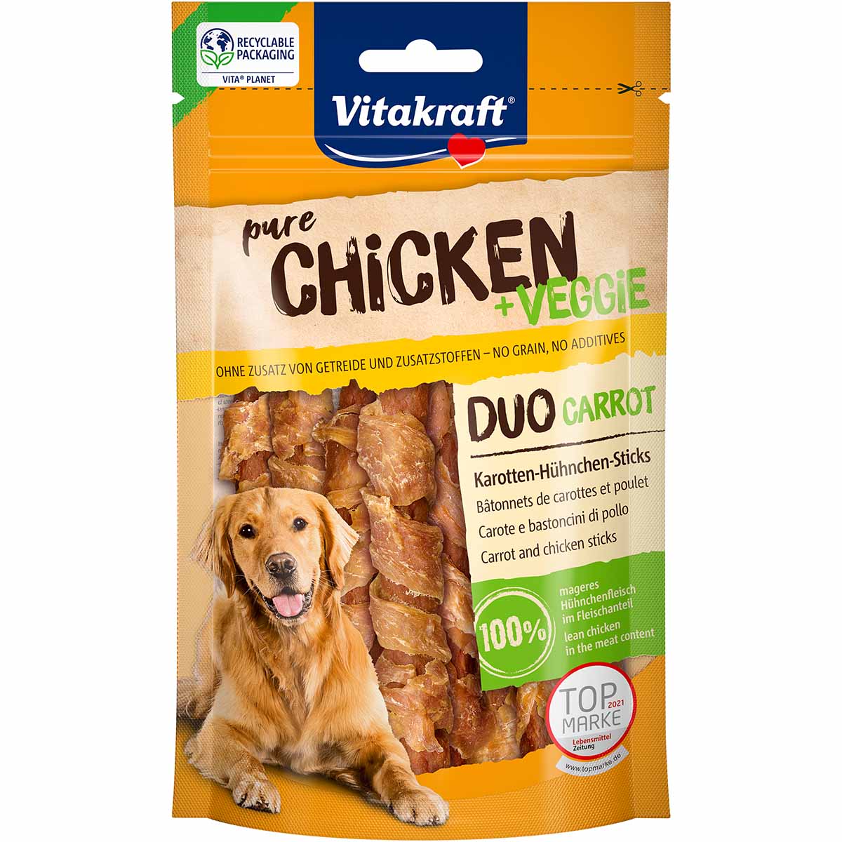 Vitakraft CHICKEN Veggie Karottenstick+Hühnchen