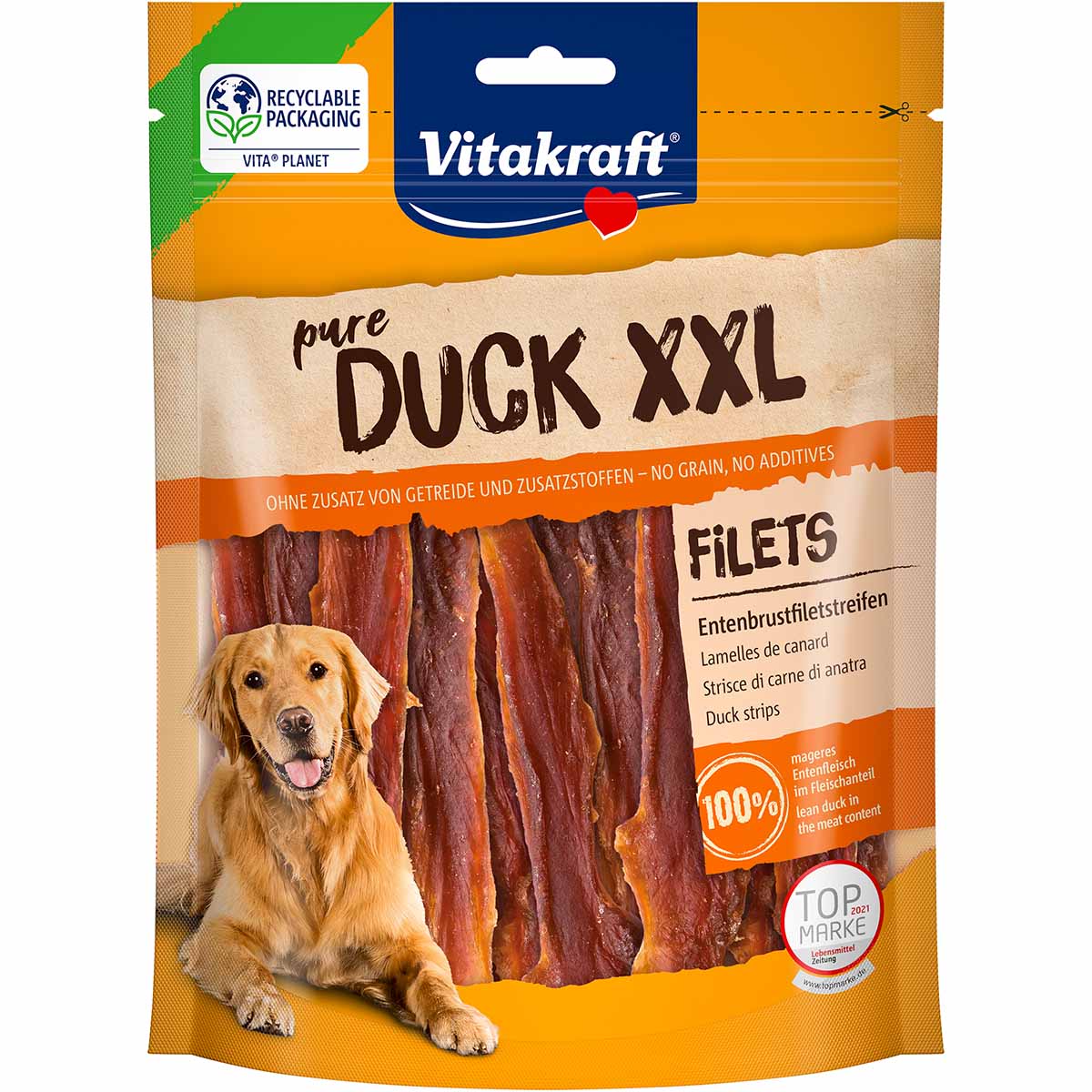 Vitakraft DUCK XXL Entenfleischstreifen