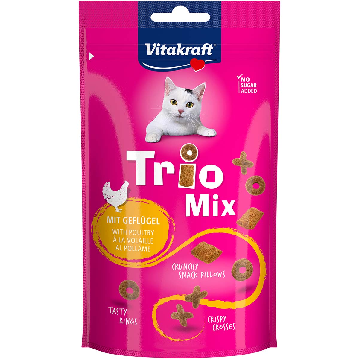Vitakraft Katzensnack Trio Mix Geflügel