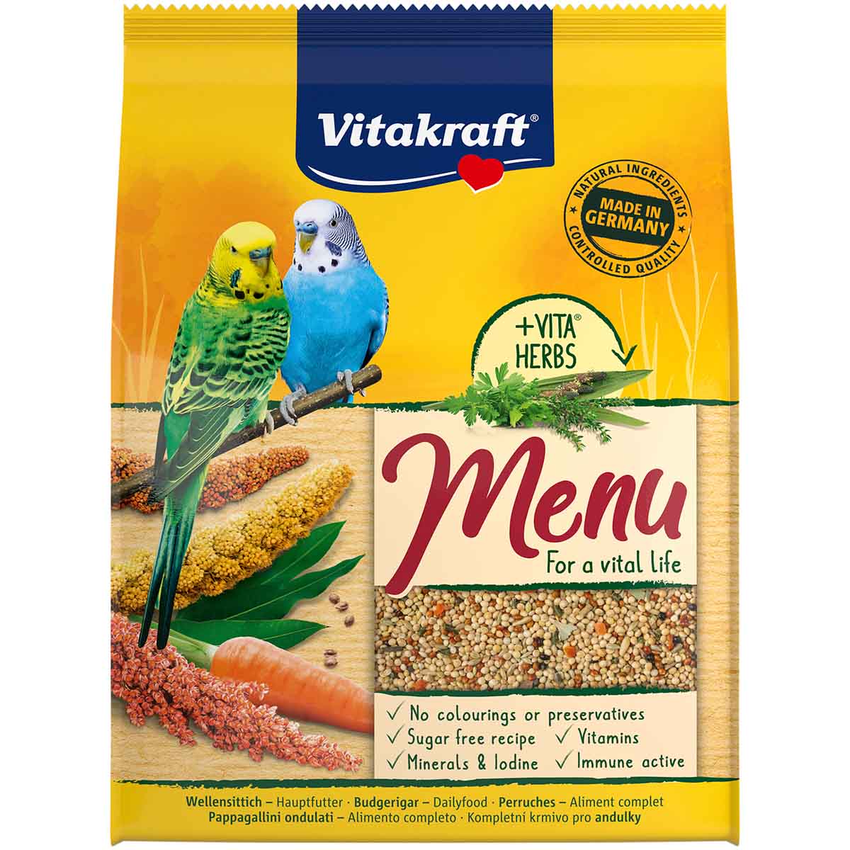 Vitakraft Wellensittich Premium Menü