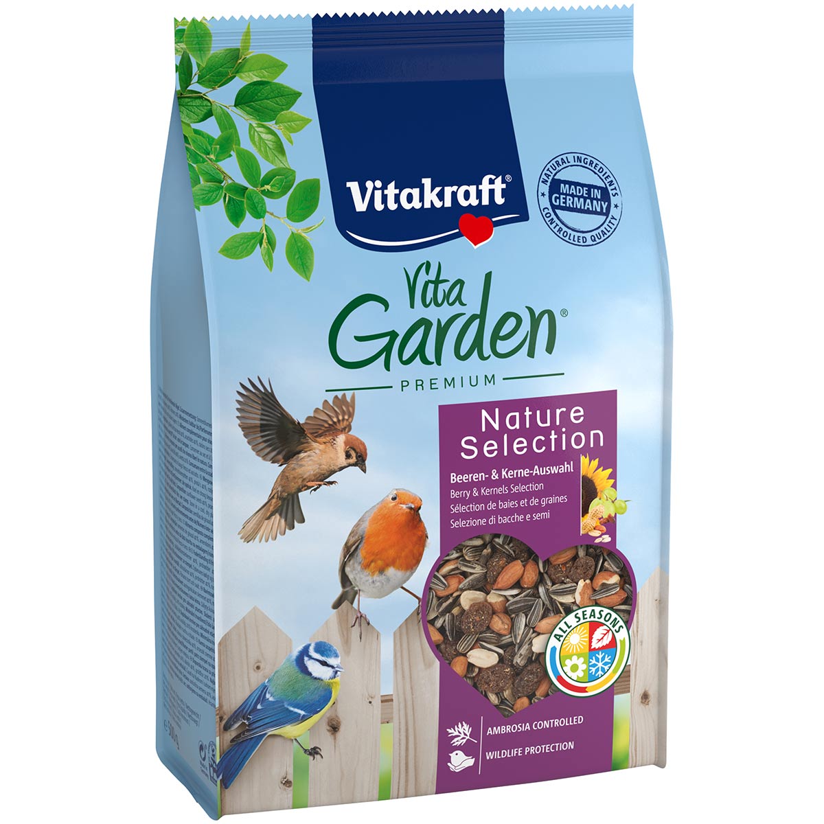 Vitakraft VitaGarden Beeren- &amp; Kerne-Auswahl,500g