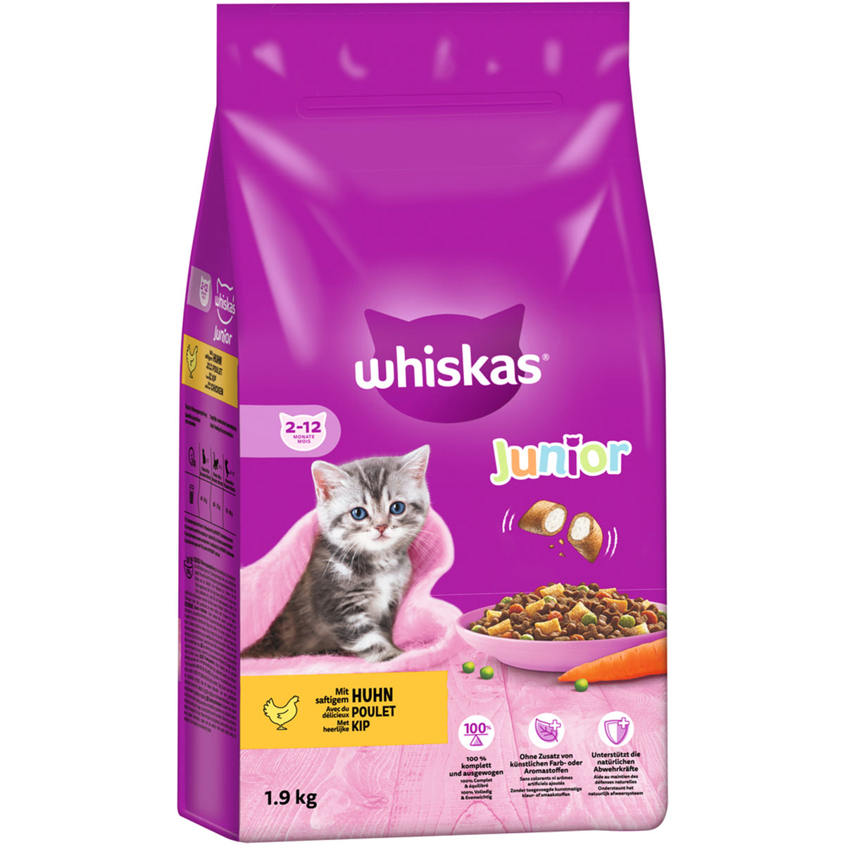 Whiskas Junior mit Huhn