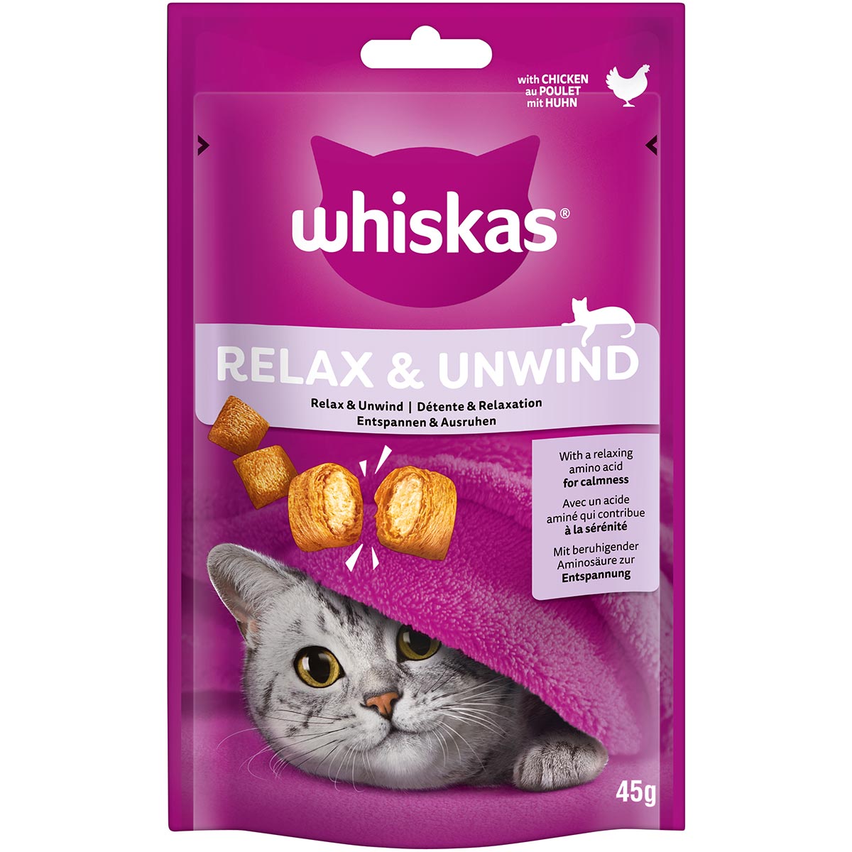Whiskas Entspannen &amp; Ausruhen mit Huhn