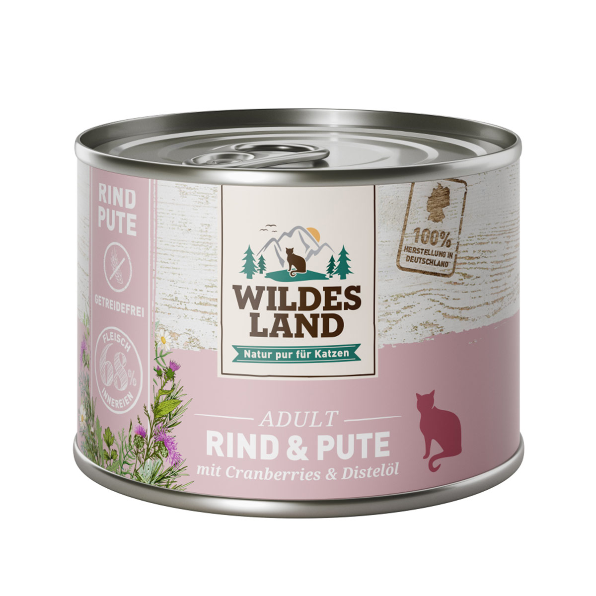 Wildes Land Rind und Pute mit Cranberries