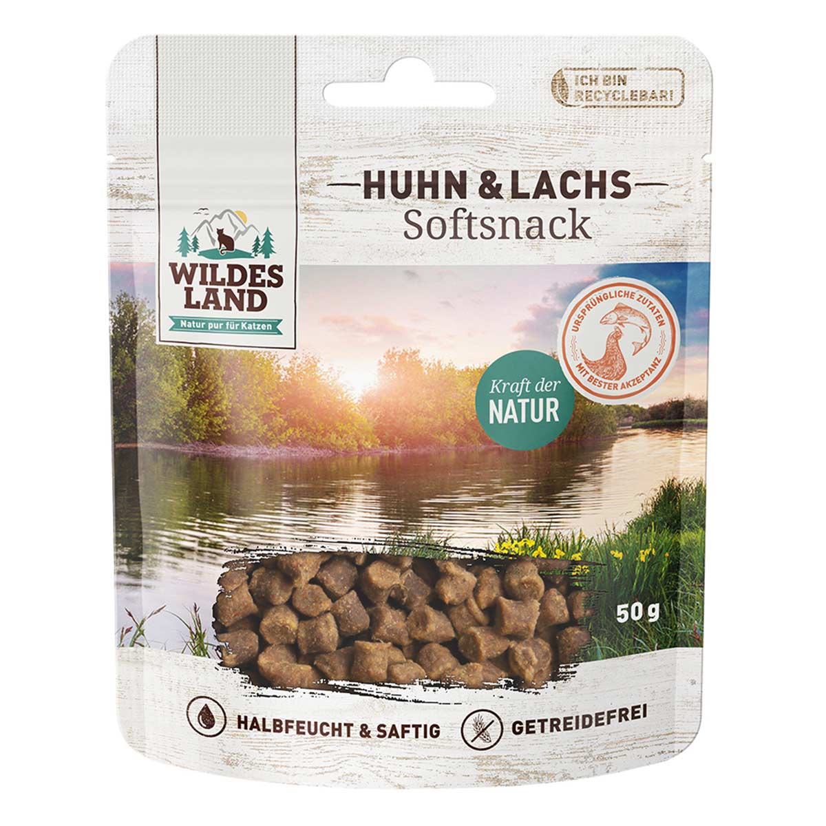 Wildes Land Softsnack Huhn und Lachs