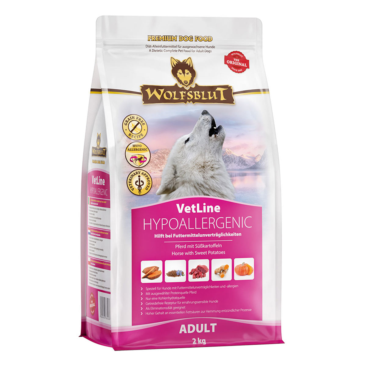 Wolfsblut VetLine Hypoallergenic Pferd